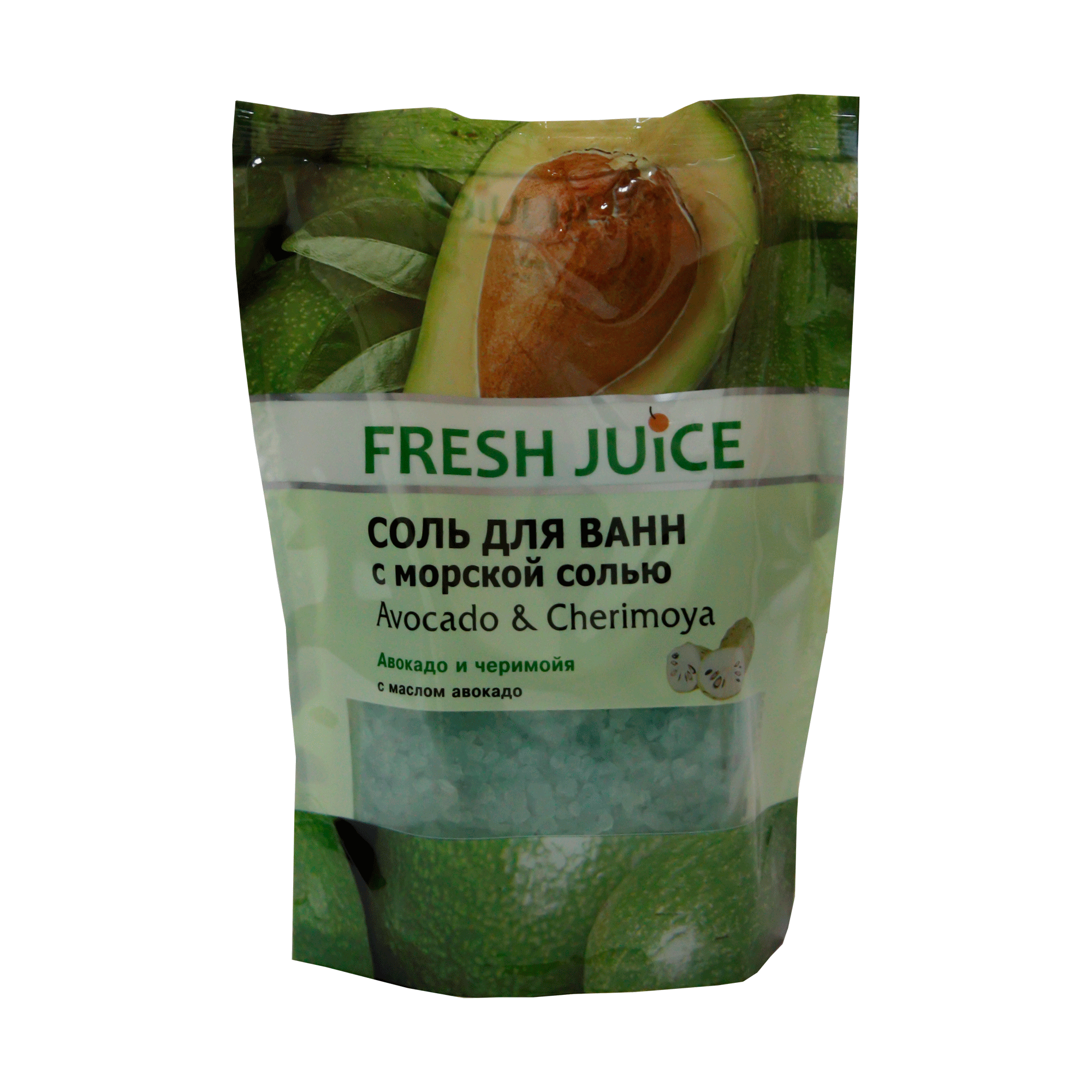 Աղ լոգանքի Fresh Juice  Avocado & Cherimoya.  37637